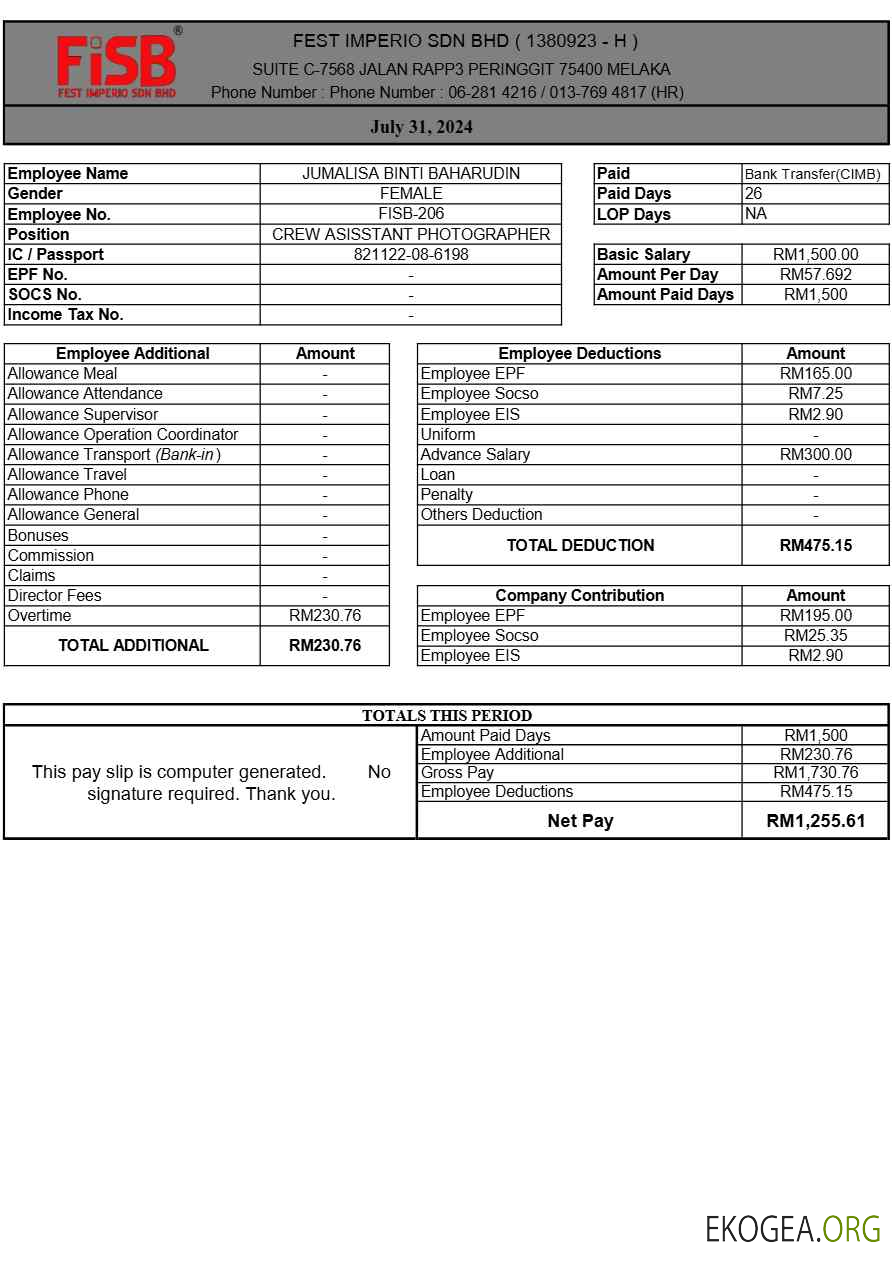 Modèle de fiche de paie Fest Imperio aux formats Word et PDF.pdf, 1